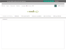 Tablet Screenshot of ecoology.es